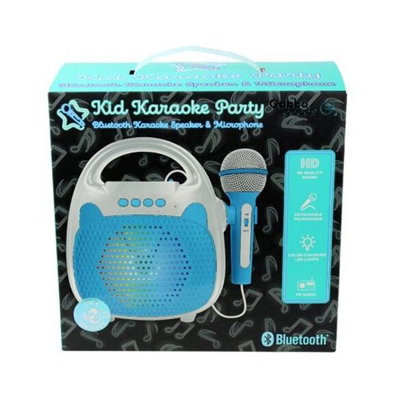 Gabba Goods Kids Karaoke Party Speaker with Microphone 2 Piece Set - Picture 2 of 2